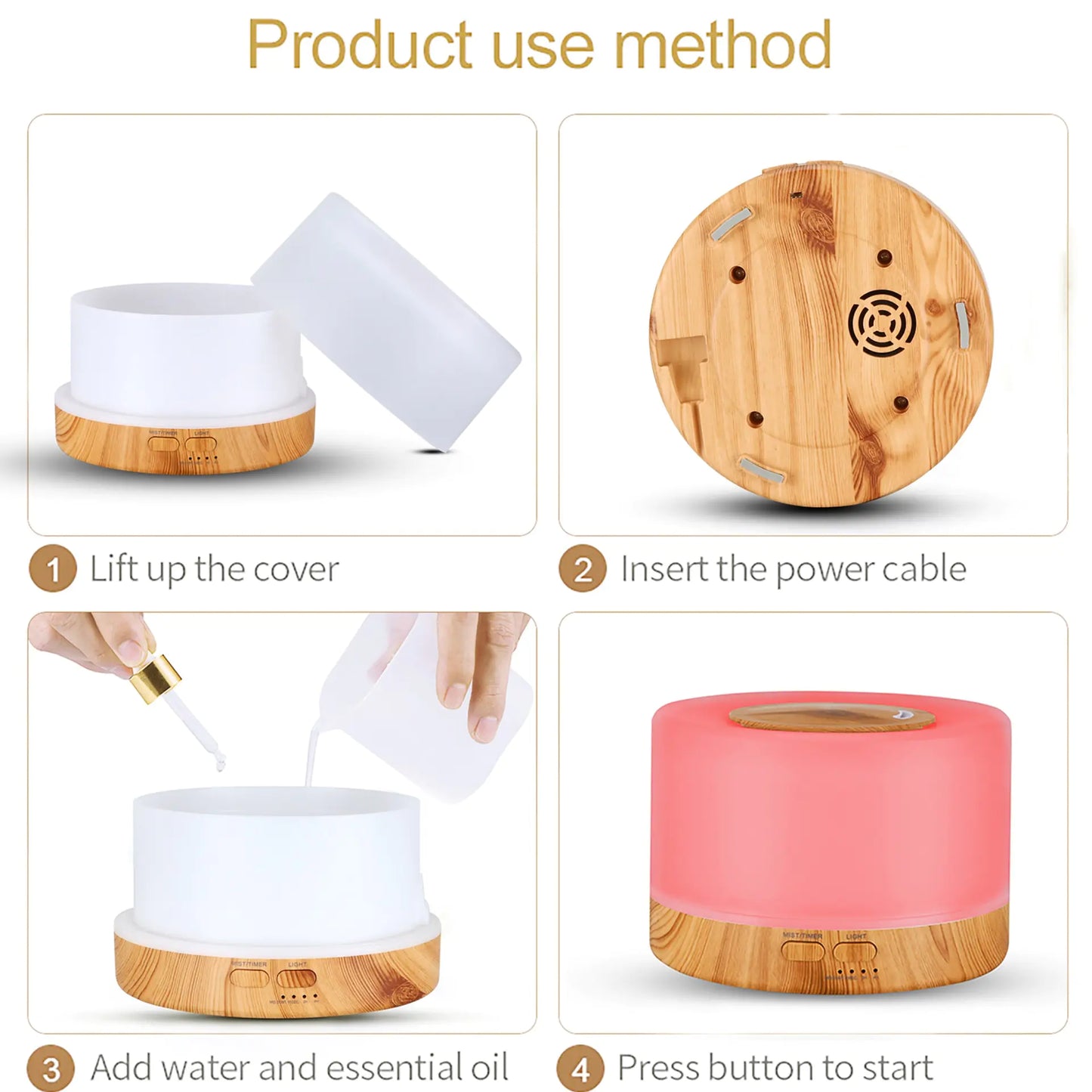 Electric LED Aroma Diffuser